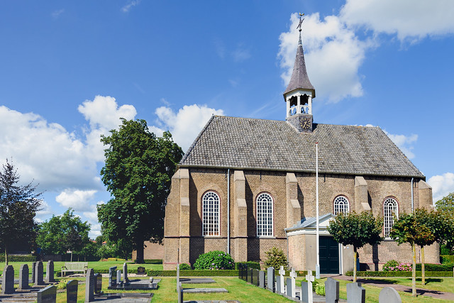 Protestant Church in the Dutch village of Made