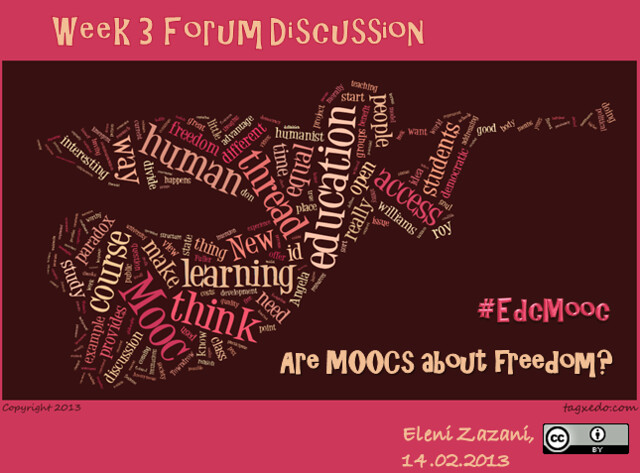 Are MOOCs about freedom?