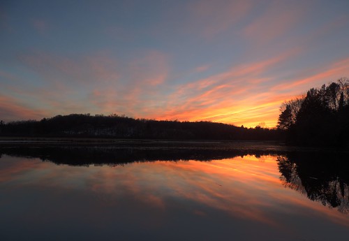 sunset sky lake silhouette wisconsin nikon hdr elkpoint dunncounty p510 tainterlake