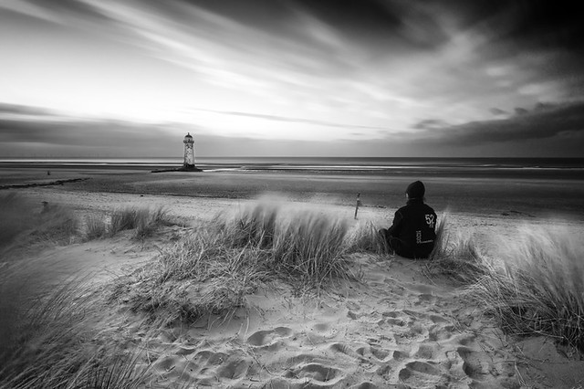 If I could see the things you've seen (Talacre Lighthouse, North Wales)