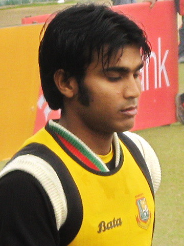 Junaid Siddique training, 23 January, 2009, Dhaka SBNS