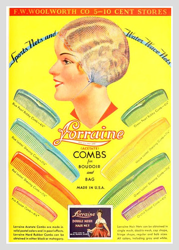 1934 Lorraine Combs sold exclusively at Woolworths | by mcudeque