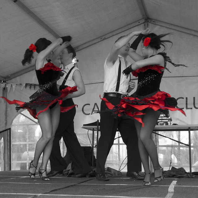 Dancers Selective Colouring