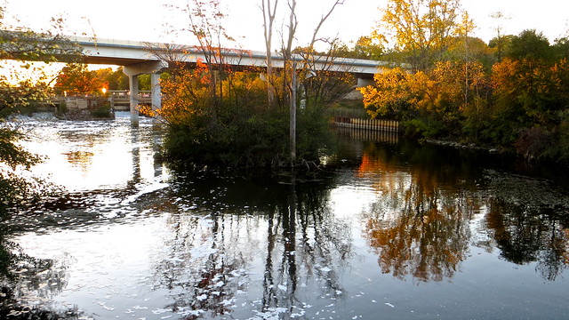 Huron river, near Geddes Dam