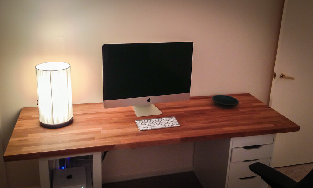 Ikea Numerar Counter Desk Desk Made From Oak Kitchen Count Flickr