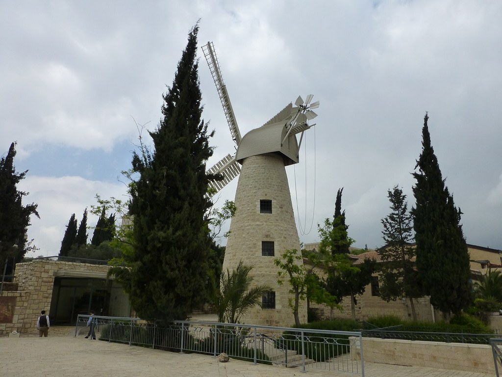 Montefiore Windmill (Jerusalem, Israël 2013)