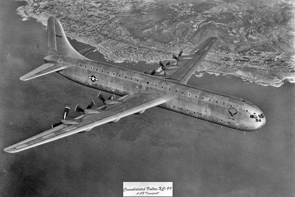 Convair XC-99 s/n 43-52436 | Convair XC-99 s/n 43-52436 prot… | Flickr