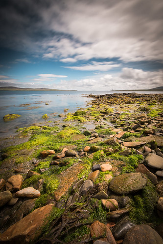 uk longexposure blue portrait green clouds outdoors scotland orkney colours alba stones shoreline le slime stromness scapaflow neutraldensity canon70d