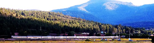 grandcanyonrailway williams arizona 082616 nationalparkservice centennial railroad trains steam locomotive landscape mountains