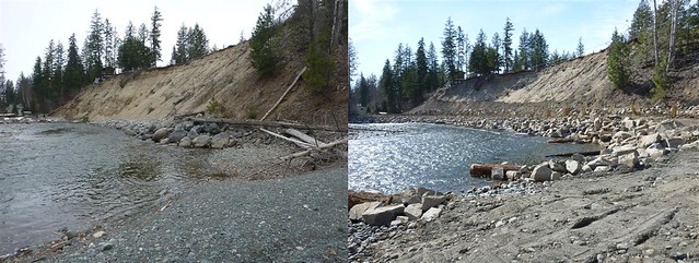 Barriere Erosion Project: Before and After