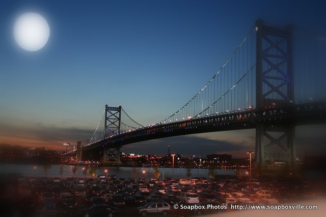 Moon Over Bridge