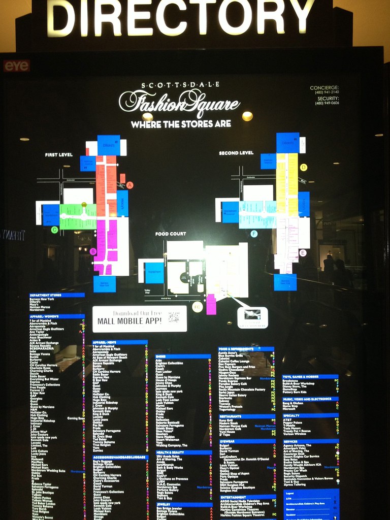Scottsdale Fashion Square | So many shops! | Edna Phillips | Flickr