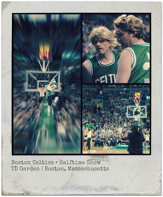 Boston Celtics Halftime Show | Polaroid