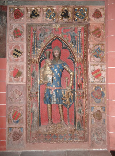 1352 - ‘Graf Günther von Schwarzburg-Blankenburg (+1349), antiking of Karl IV', Kaiserdom St. Bartholomäus, Frankfurt am Main, Hessen, Germany