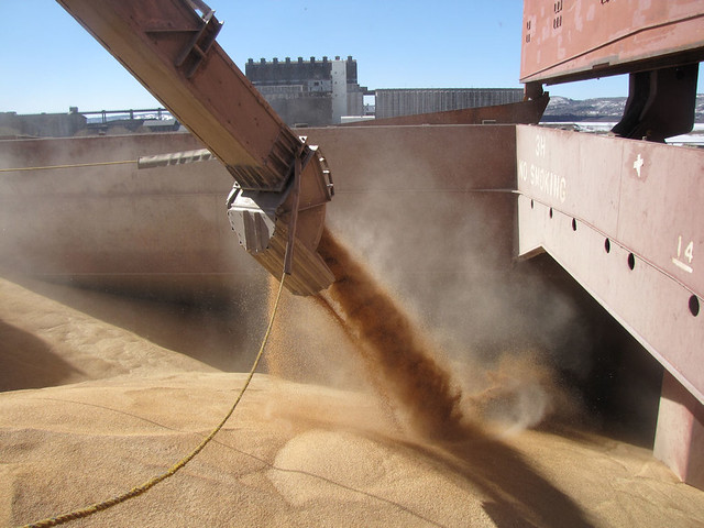 Loading Grain