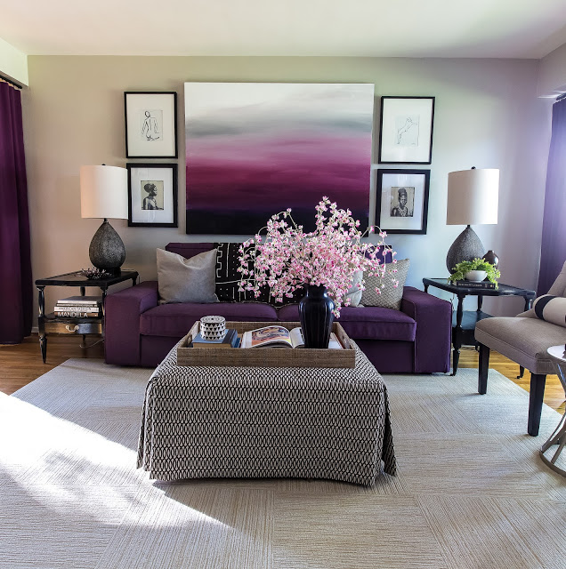Purple Interior Design