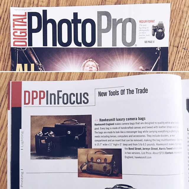 Pick up a copy of this month's Digital Photo Pro. There's a nice little write-up about us in there. 👍