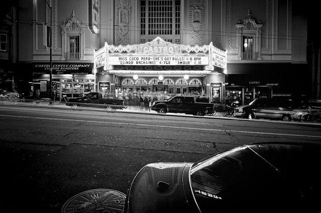 Castro Theatre San Francisco (b/w version)
