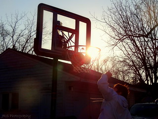 Shooting hoops