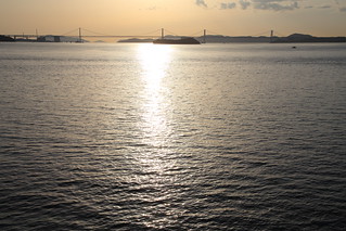 Seto Inland Sea at evening