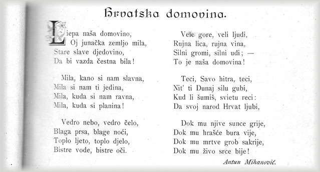 Anthem to homeland (1835)