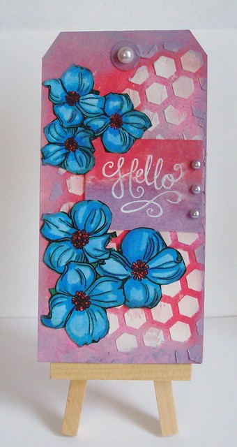 Color Blooms Tag