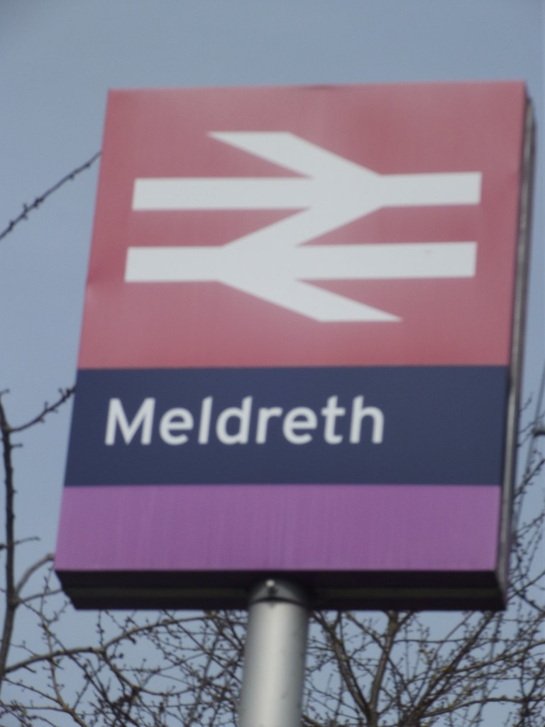 Meldreth MELDRETH, CAMBRIDGESHIRE | Small (Welsh sounding?) station i… | Flickr