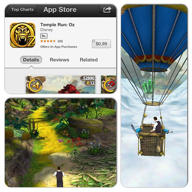 Temple Run: Oz App Review