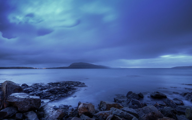 Nolsoy in the blue hour