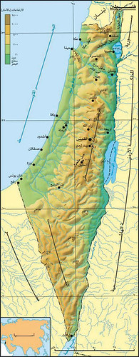 Palestine map | by Gamal Nabih