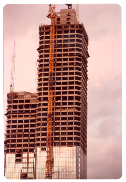 Rialto Towers under construction - 1