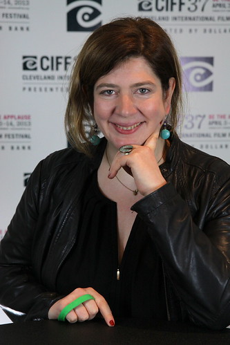 Delphine Lanson, director of the short film 