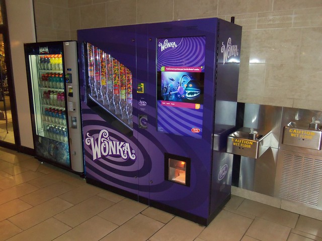 Wonka Candy Vending Machine
