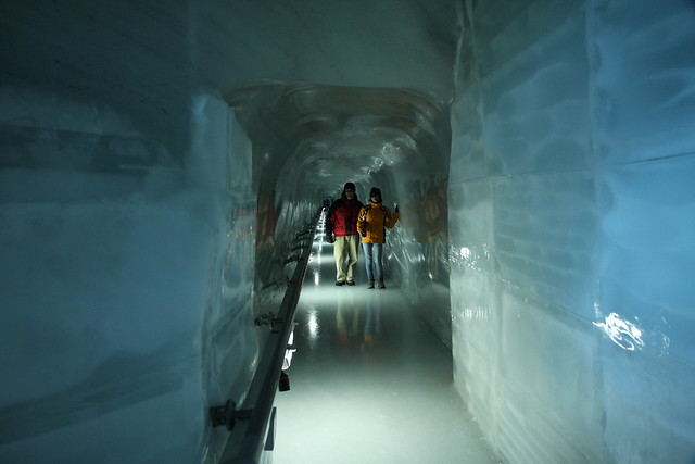 Palacio de hielo. Jungfraujoch