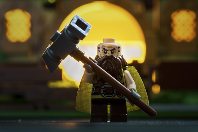 LEGO The Hobbit - Dwalin the Dwarf.