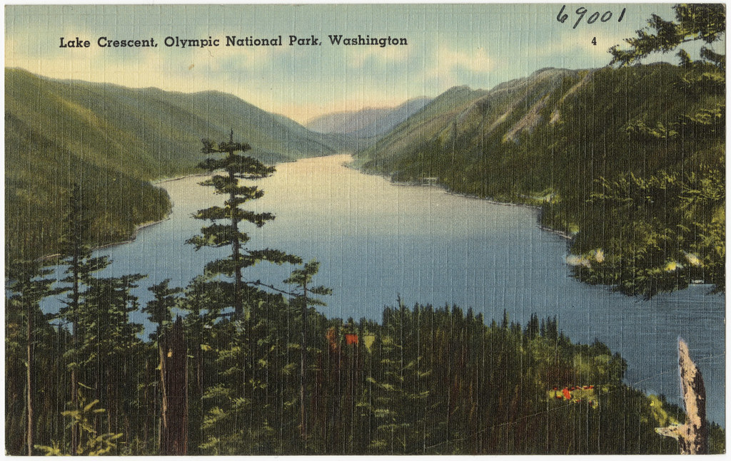 Lake Crescent, Olympic National Park, Washington