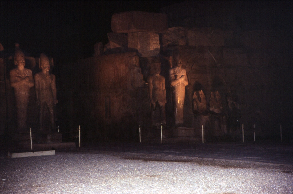 Ägypten 1999 (304) Karnak-Tempel: 7. Pylon