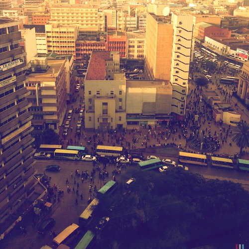 africa downtown kenya nairobi explore lookingdown hcs fromthehotelwindow iphone5 hipstamatic clichesaturday oggl picturesfromthehotelwindowaresocliche