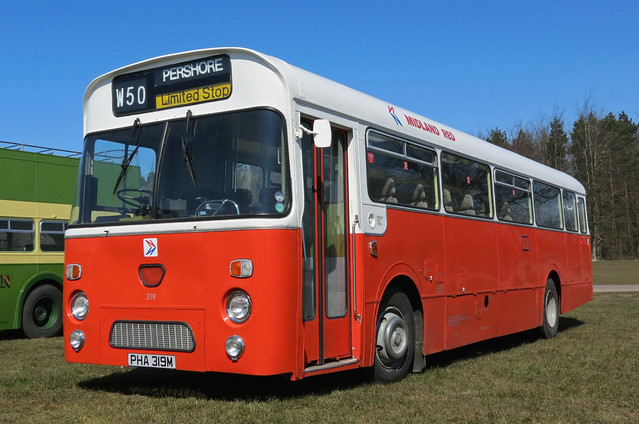 PHA319M Leyland Leopard Marshall Bodied National Midland and Red