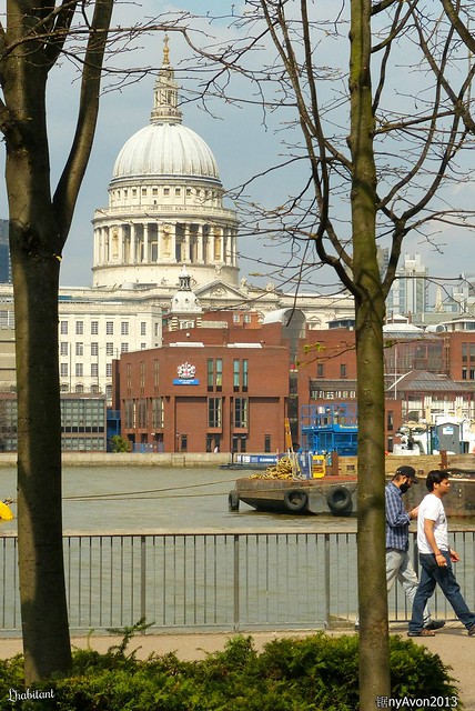 St Paul's Cathedral, from the south bank