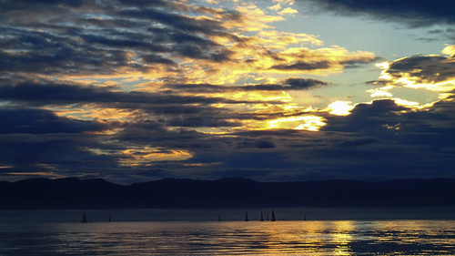 Neah Bay Sunrise by Guy Amsberry, Swiftsure 2013washington unitedstates sekiu