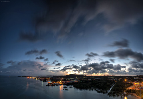 longexposure sunset sea panorama silhouette port boats soft ships horizon 100mm cranes nd 20mm nikkor filters grad brunei hitech containers manfrotto d800 muara barges 055 xprob