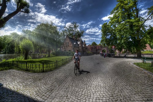 brujas brugge belgica parque bici bicycle bicicleta robnado