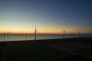 Sunset over IJsselmeer II