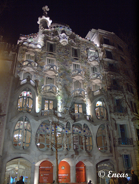 4 - Casa Batlló en Barcelona