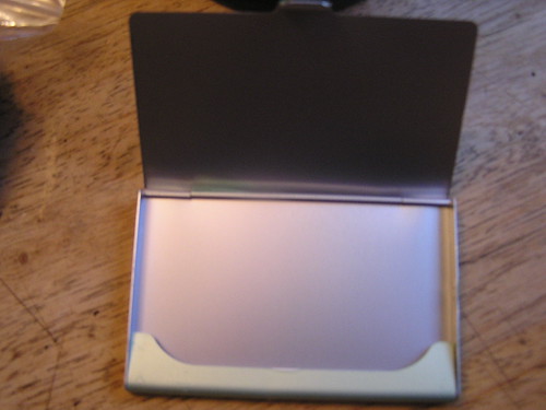 Business Card Holder, Aluminium @€0.57 Aliexpress 11-04-2018.JPG | by Lord Inquisitor