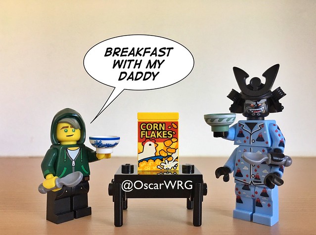 #LEGO #LloydGarmadon #Garmadon #cereal #breakfast