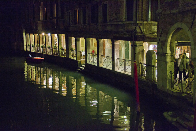 Hotel Antico Doge, Venice, by night