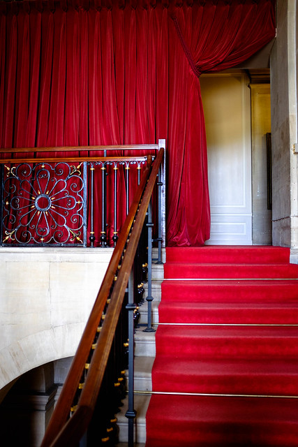 The red staircase
