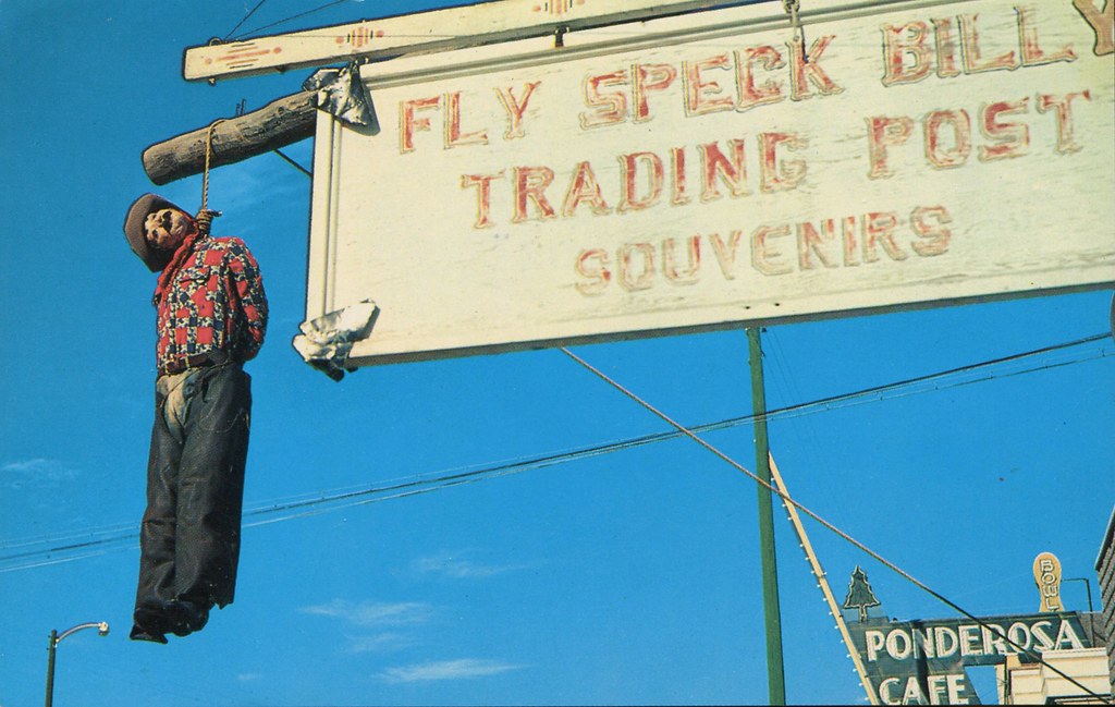 Hanging Of Fly Speck Billy, Trading Post, Custer SD
